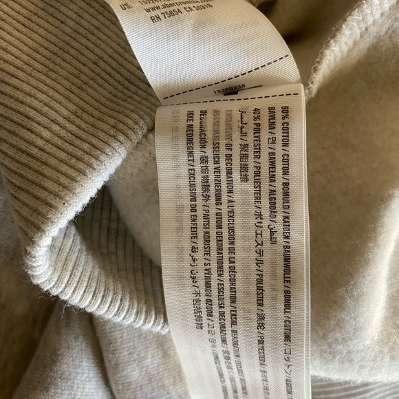 Abercrombie & Fitch Sweatshirt Grey Size S - Picture 6 of 7